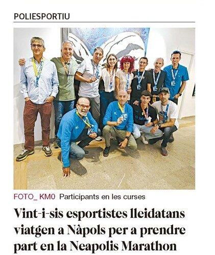 2025 – KM0 a la Marató de Nàpols