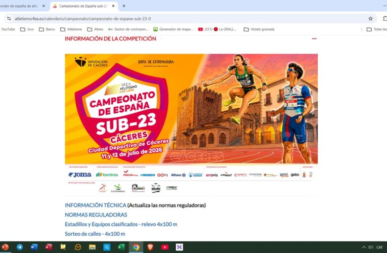 2026-07-13 – Campionat d’Espanya Sub-23